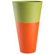 Vaso Tokyo - Laranja / Verde - D.50 A.80 cm